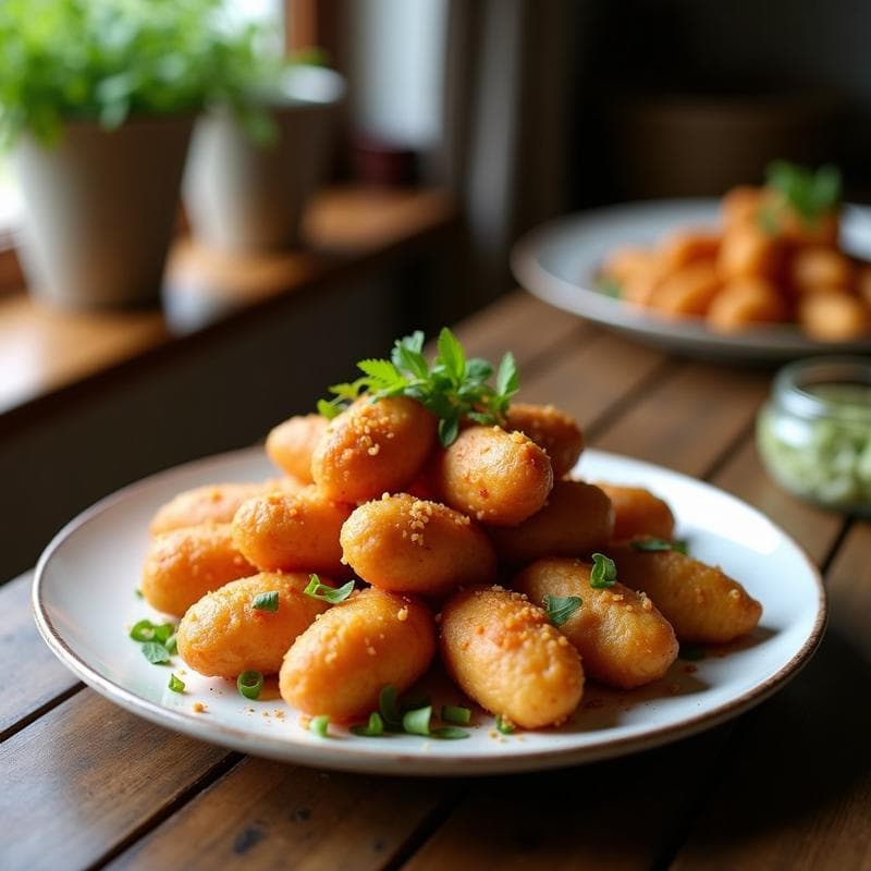 Albóndigas de Lentejas Beluga y Hierbas Tailandesas: Receta en Airfryer Alta en Proteína