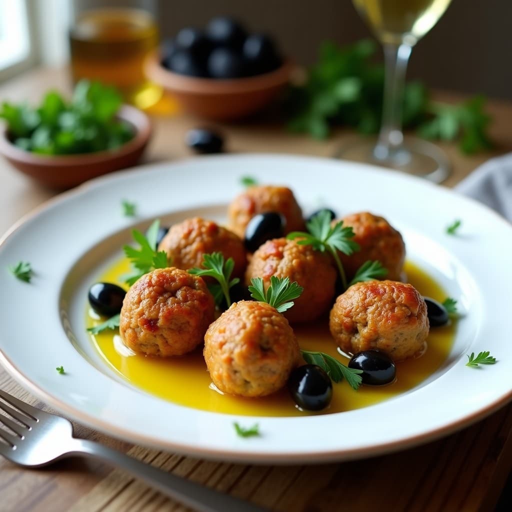 Albóndigas de Lentejas Corail y Aceitunas Negros: Receta Vegana al Estilo Francés en Thermomix