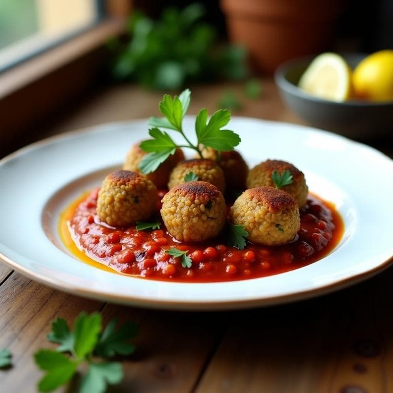 Albóndigas de Lentejas y Ñame: Receta Vegana Alta en Hierro en Olla Express