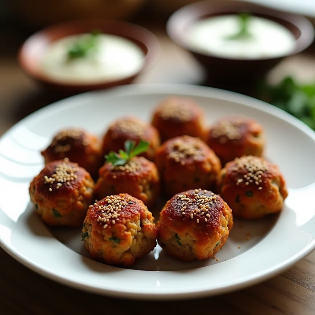 Albóndigas de Lentejas Rojas y Champiñones Portobello: Receta en Airfryer Sin Gluten