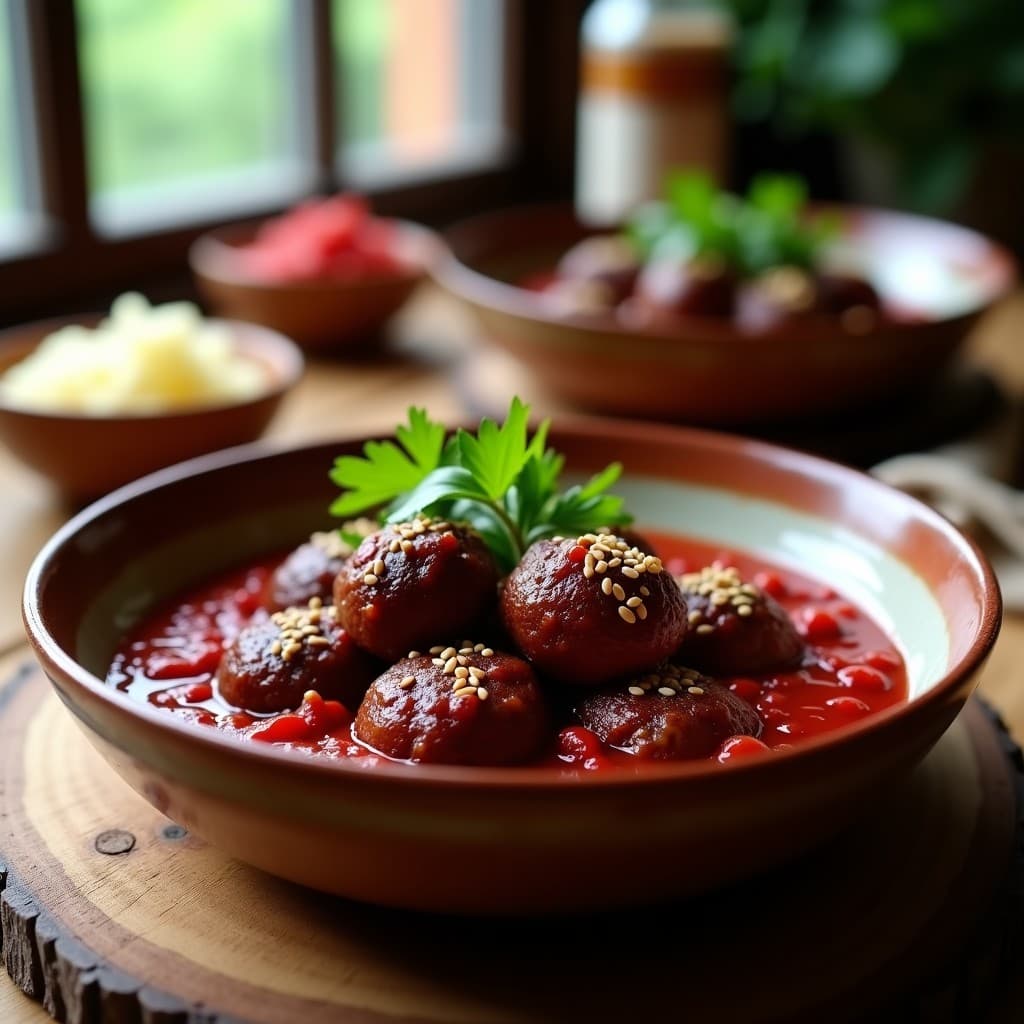 Albóndigas de Lentejas y remolacha: Receta Vegana en Olla Lenta con Toque Terroso