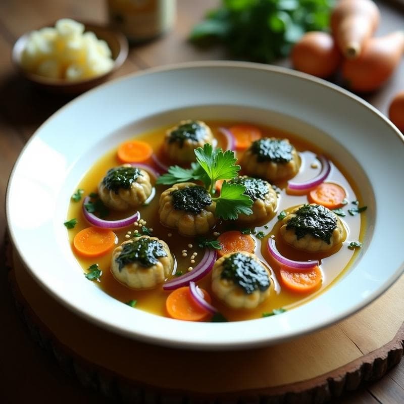 Albóndigas de Merluza y Algas Nori: Receta en Olla Express con Toque Marino