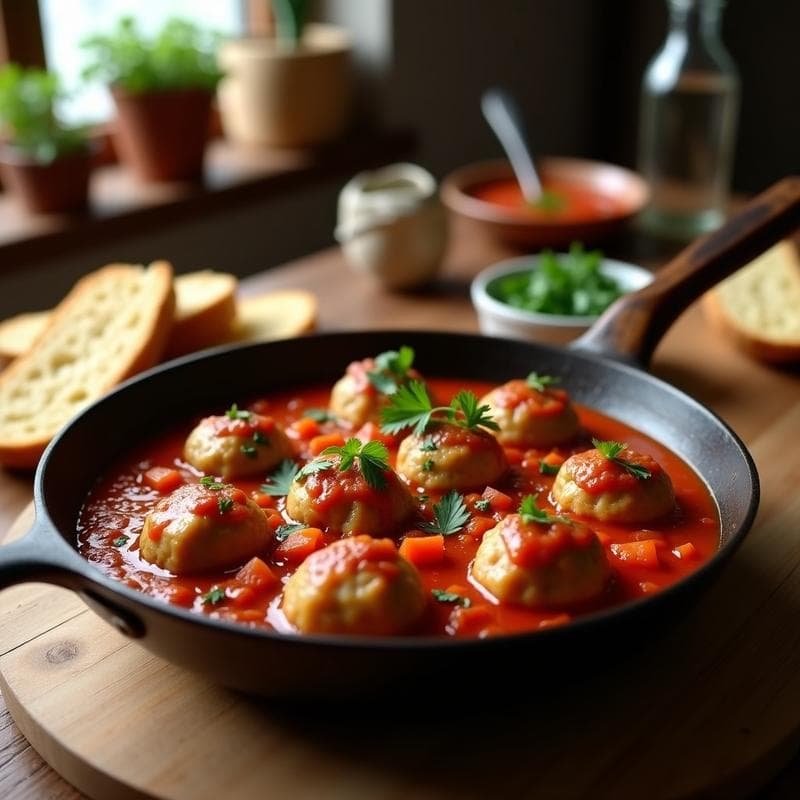 Albóndigas en Salsa: Receta Casera Express con Truco de Abuela