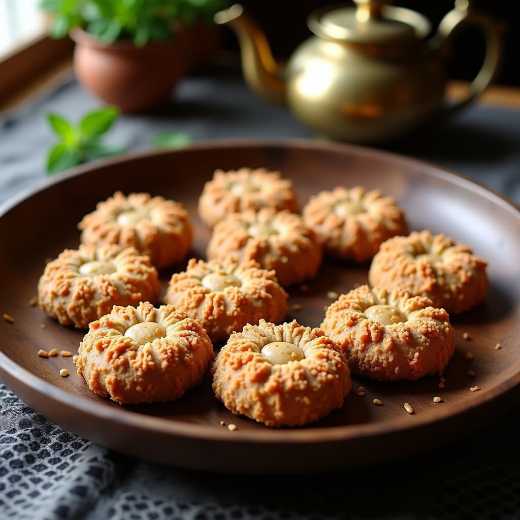 Alfajores de Dátiles y Nuevo de Cacahuete: Postre Árabe Sin Harina y Sin Azúcar