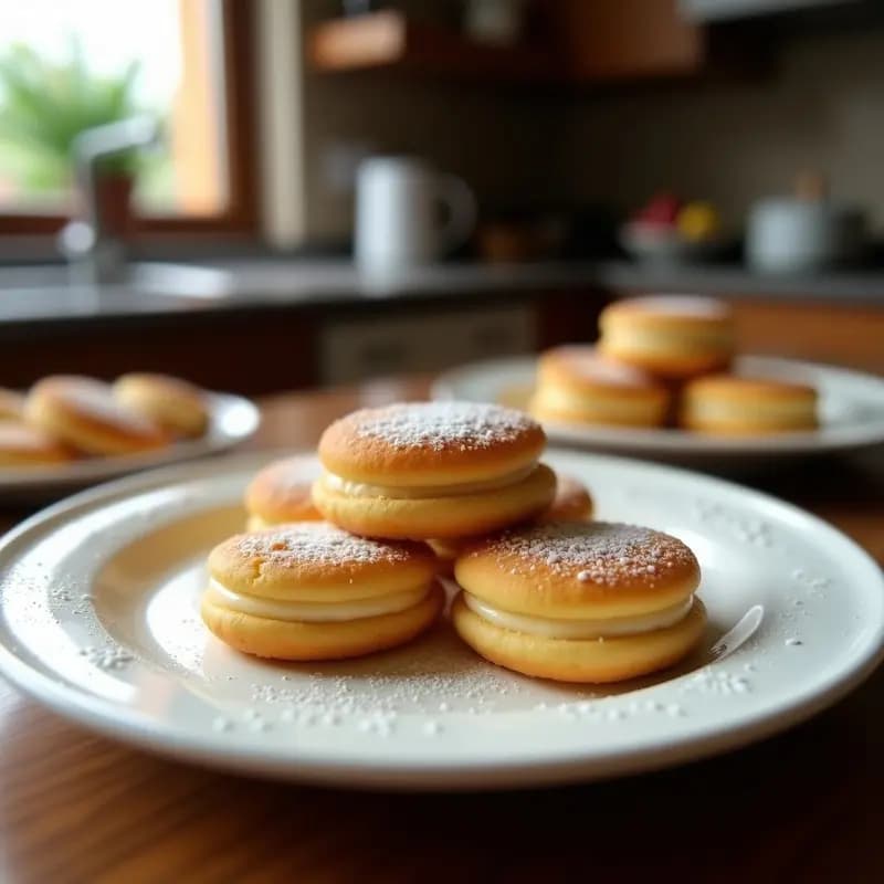 Alfajores Argentinos de Dátiles y Nuez: Postre Sin Azúcar y Sin Gluten
