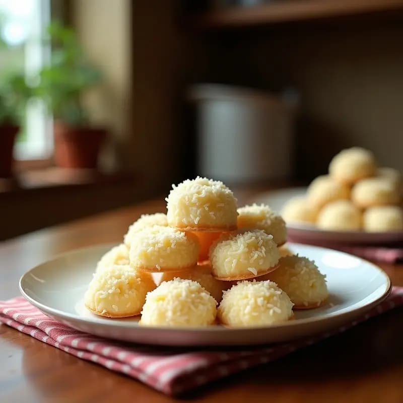 Alfajores de Maicena y Coco Rallado: Postre Argentino Sin Gluten y Sin TACC