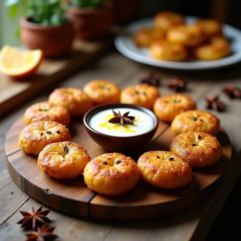Algueras de Batata y Anís: Aperitivo Andaluz Crujiente y Aromático