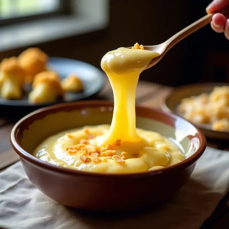 Aligot Francés con Puré de Coliflor y Queso Gruyère: Receta Baja en Carbohidratos