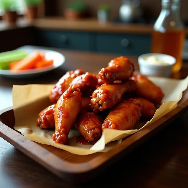 Alitas de Pollo con Glaseado de Mermelada de Higos y Chile Habanero: Receta Picante y Dulce