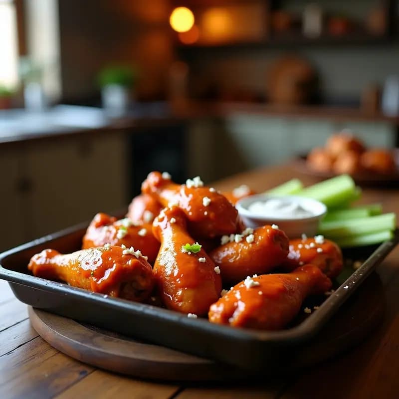 Alitas de Pollo Picantes y Crujientes en Horno: Receta Express para Antojos Irresistibles