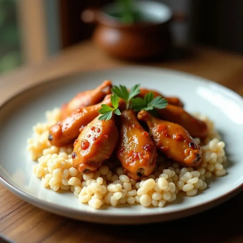 Kfc Style Chicken Wings con Salsa de Mango: Receta Crujiente en Airfryer