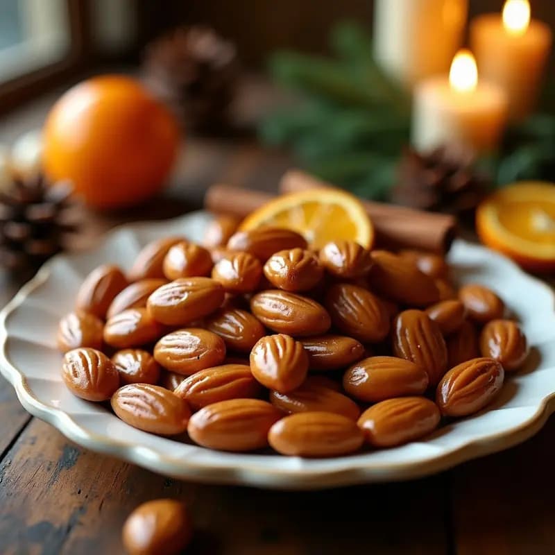 Almendras Garrapinadas con Miel y Canela: Dulce Tradicional para Navidades