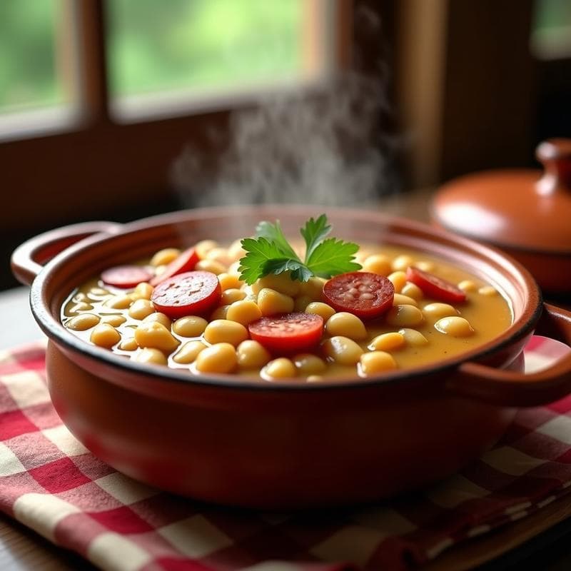 Alubias Blancas con Chorizo: Receta Tradicional en Olla Rápida y Sin Complicaciones