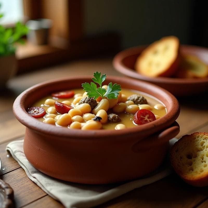 Alubias con Morillas: Receta Traditional Española Fácil y Sabrosa