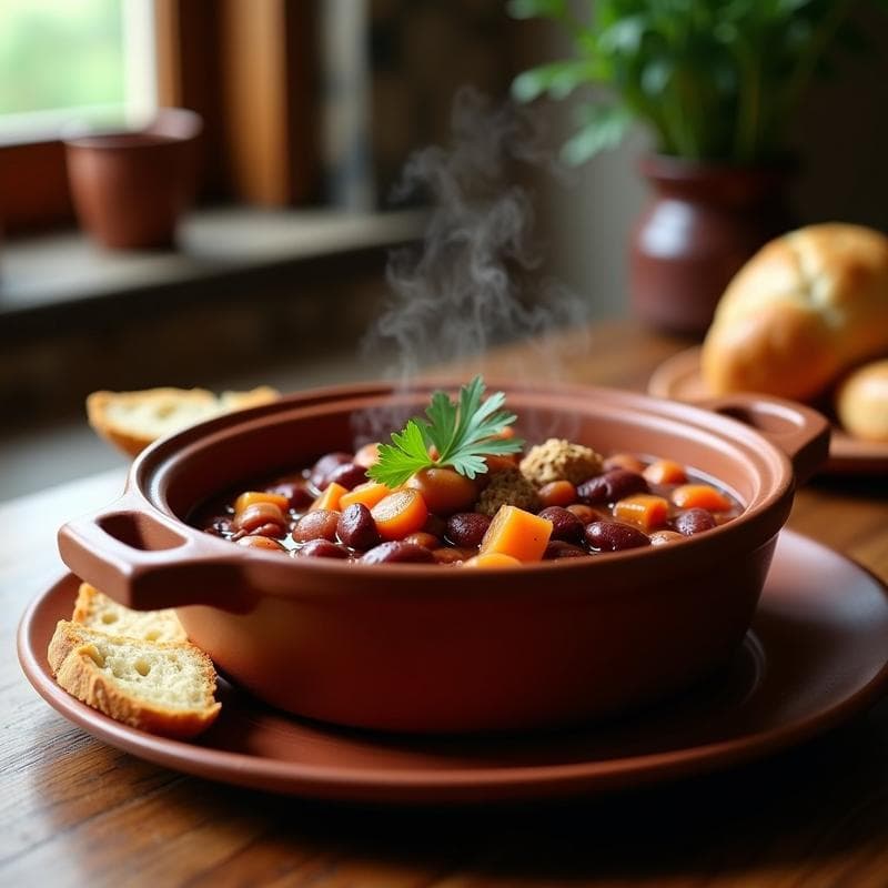 Alubias Rojas Estofadas con Morilla: Receta Tradicional Castellana en 40 Minutos