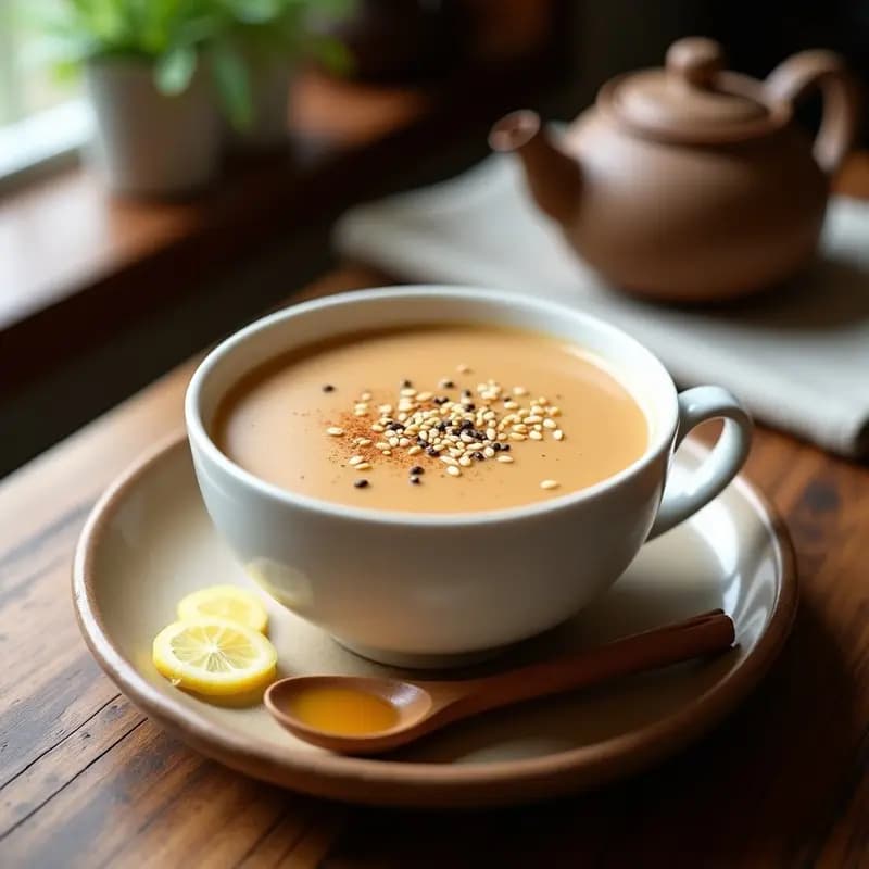 A mairie: Bebida Coreana de Avena y Miel con Canela y Jengibre