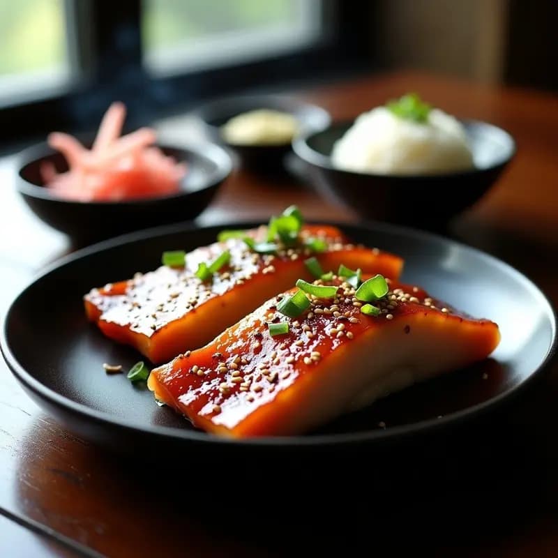Serpiente de Mar (Anguila) a la Parrilla con Salsa Teriyaki: Receta Japonesa de Lujo