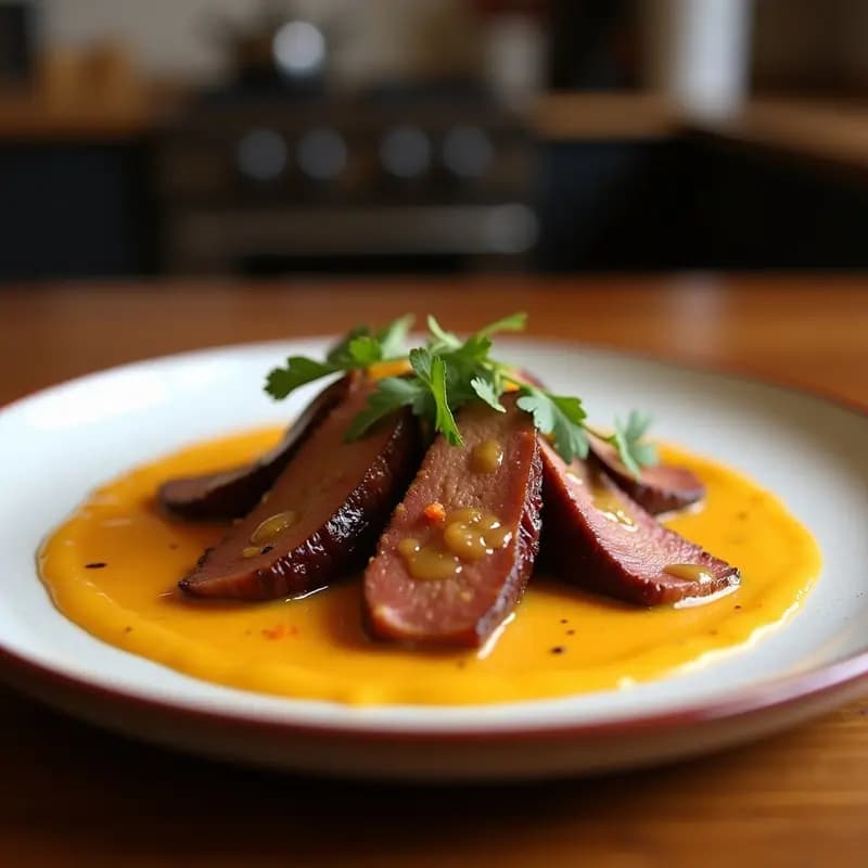 Anticuchos de Corazón con Aji Panca y Papa Amarilla: Receta Peruana Tradicional en Parrilla
