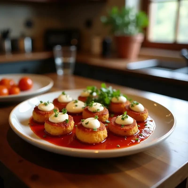 Arancini Italianos con Relleno de Ragú y Mozzarella: Croquetas Crujientes en Airfryer