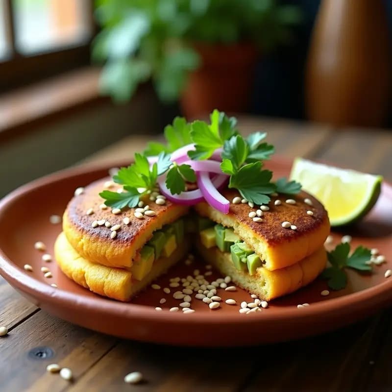 Arepa de Chía y Plátano Macho: Receta Vegana Sin Maíz y Rica en Omega-3