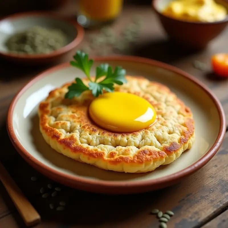 Arepa de Chía y Queso Vegano: Receta Colombiana Sin Gluten y Alta en Omega-3