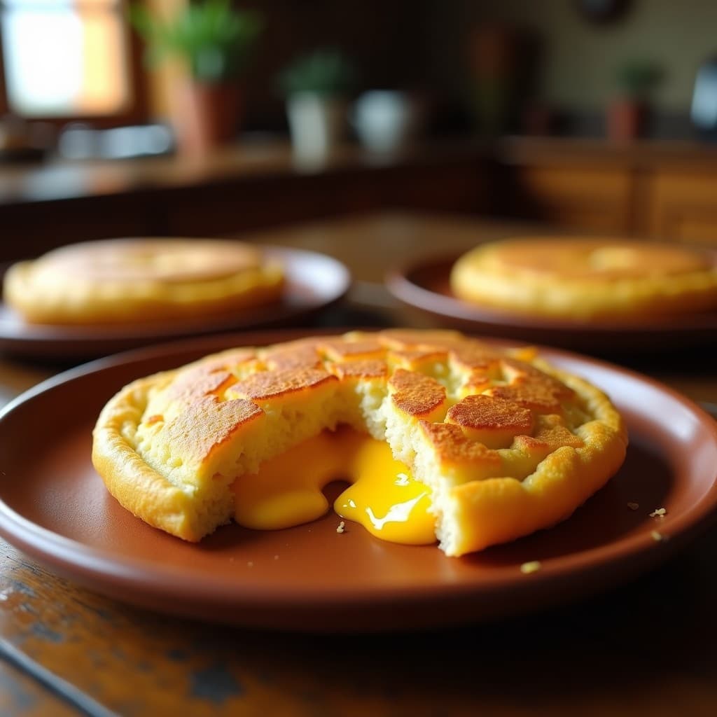 Arepa de Chicha y Queso Guayanés: Receta Venezolana en Airfryer con Toque Tradicional