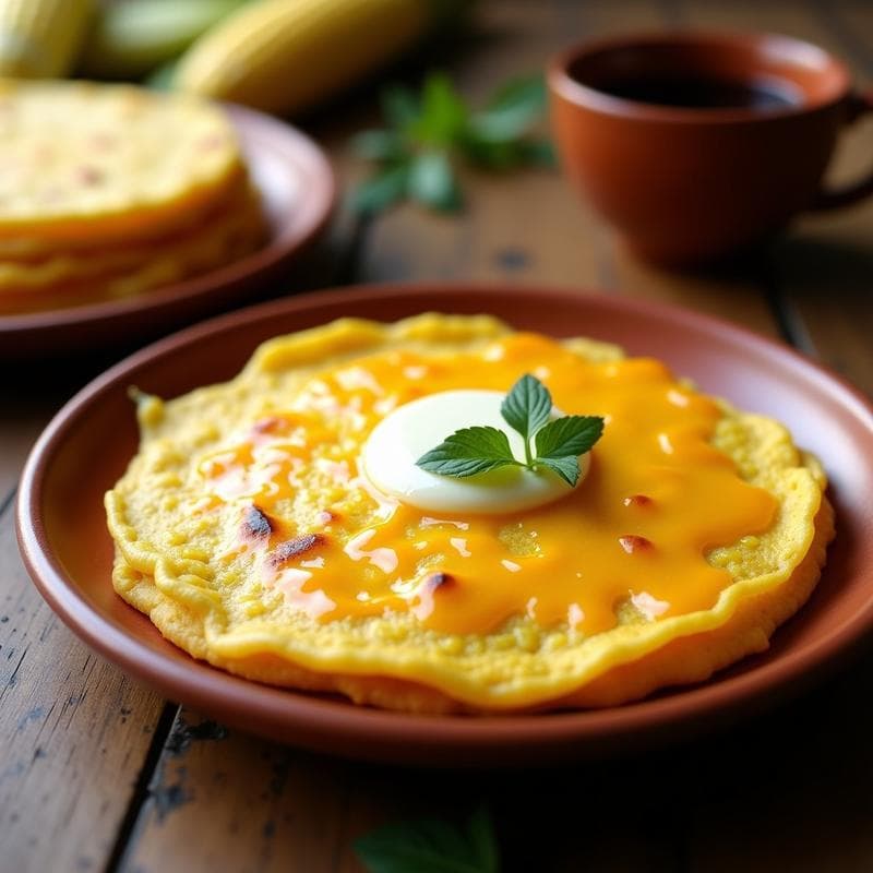 Arepa de Choclo con Queso Campesino: Receta Colombiana Tradicional en 20 Minutos