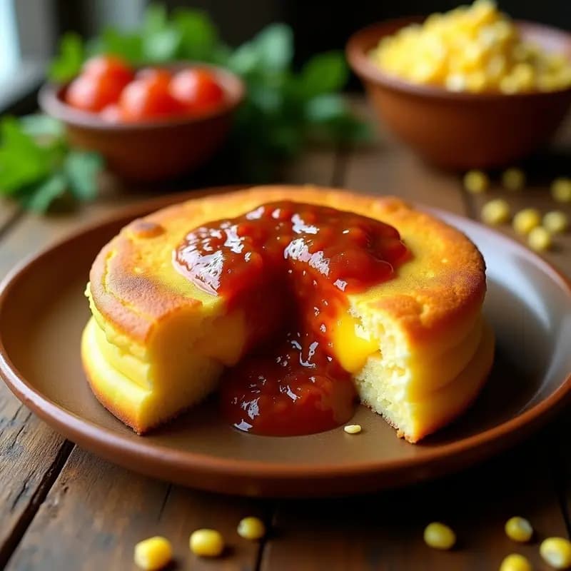 Arepo de Choclo con Queso Costeño y Hogao: Receta Colombiana de Maíz Tierno en 25 Minutos