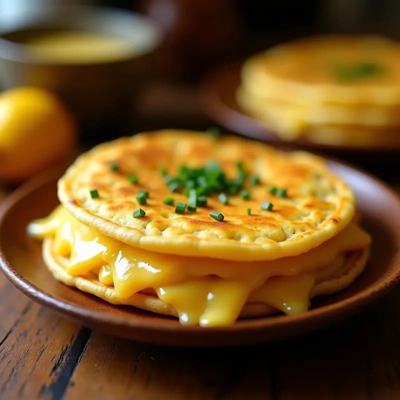Arepa de Choclo con Queso Quesadilla: Receta Venezolana Dulce y Salada en 12 Minutos