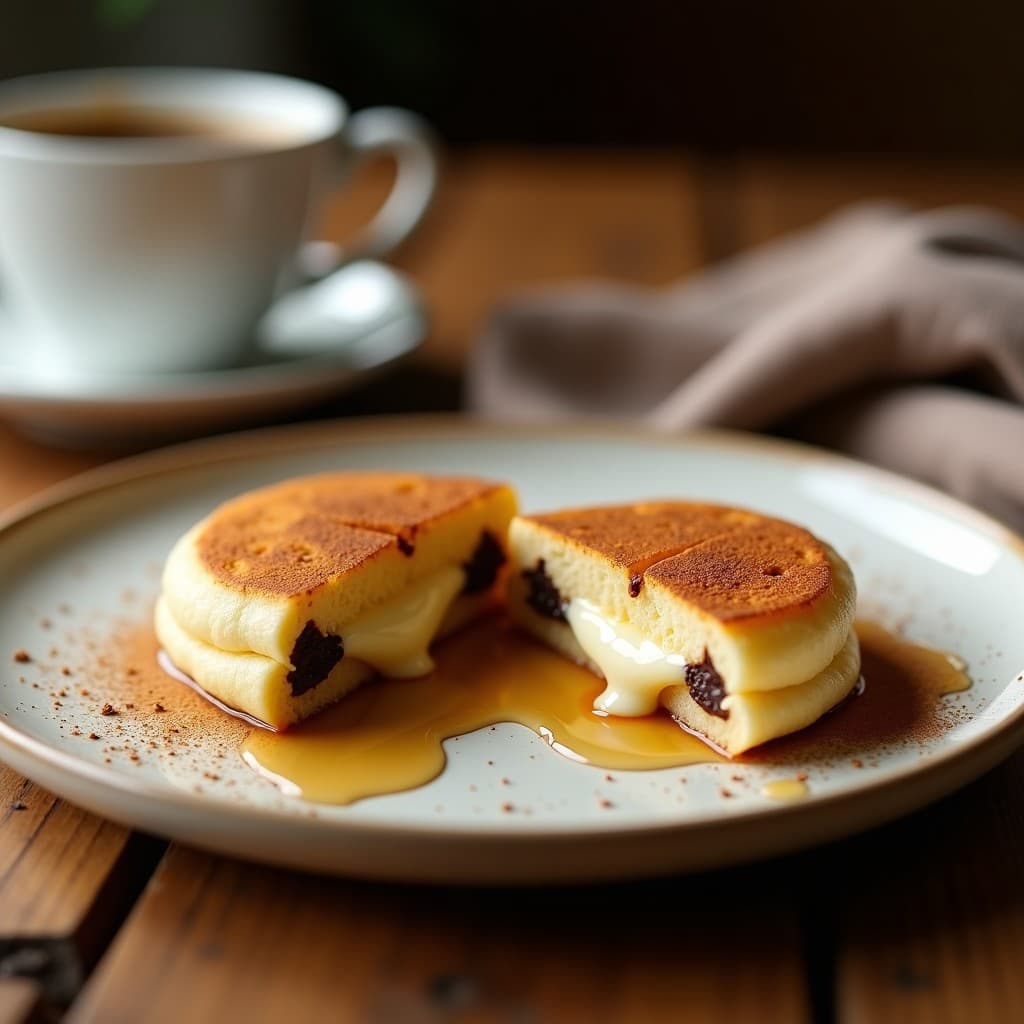 Arepa de Chocolatada con Queso de Cabra: Desayuno Colombiano Dulce y Salado en 10 Minutos