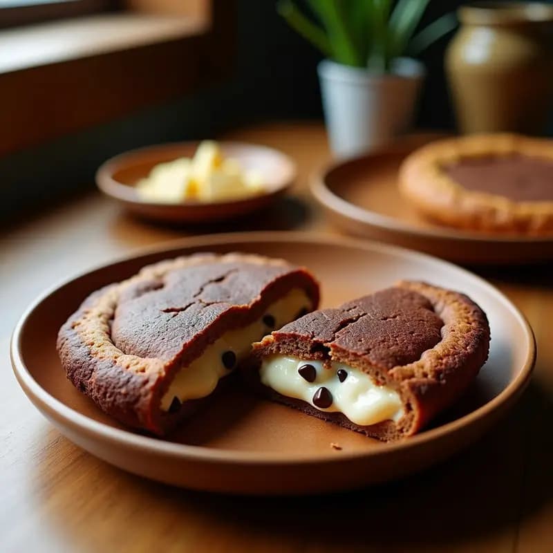 Arepa de Chocolate y Queso Crema: Postre Colombiano-Venezolano en Airfryer