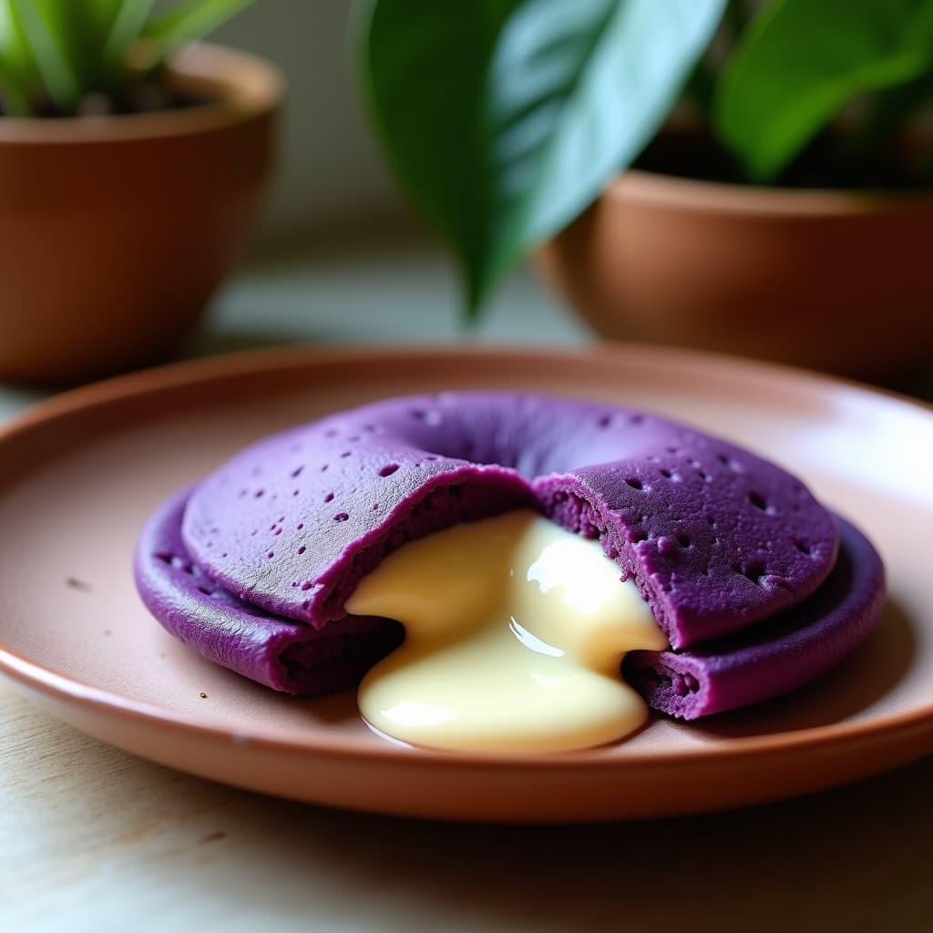 Arepa Dulce de Maíz Morado y Queso Vegano: Postre Venezolano Sin Azúcar