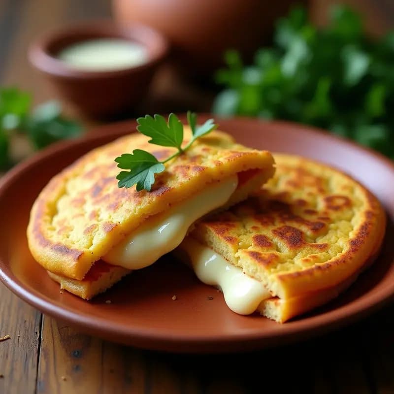 Arepa de Ñame y Queso de Oveja: Receta Colombiana Sin Gluten y Alta en Calcio