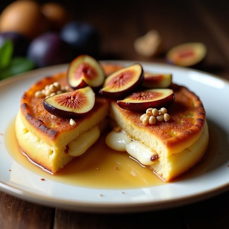 Arepa Rellena de Queso de Burgo y Higos Caramelizados: Receta Venezolana en Airfryer