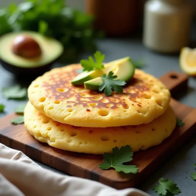 Arepa Venezolana de Queso de Manos con Semillas de Chía: Receta Sin Harina en Airfryer