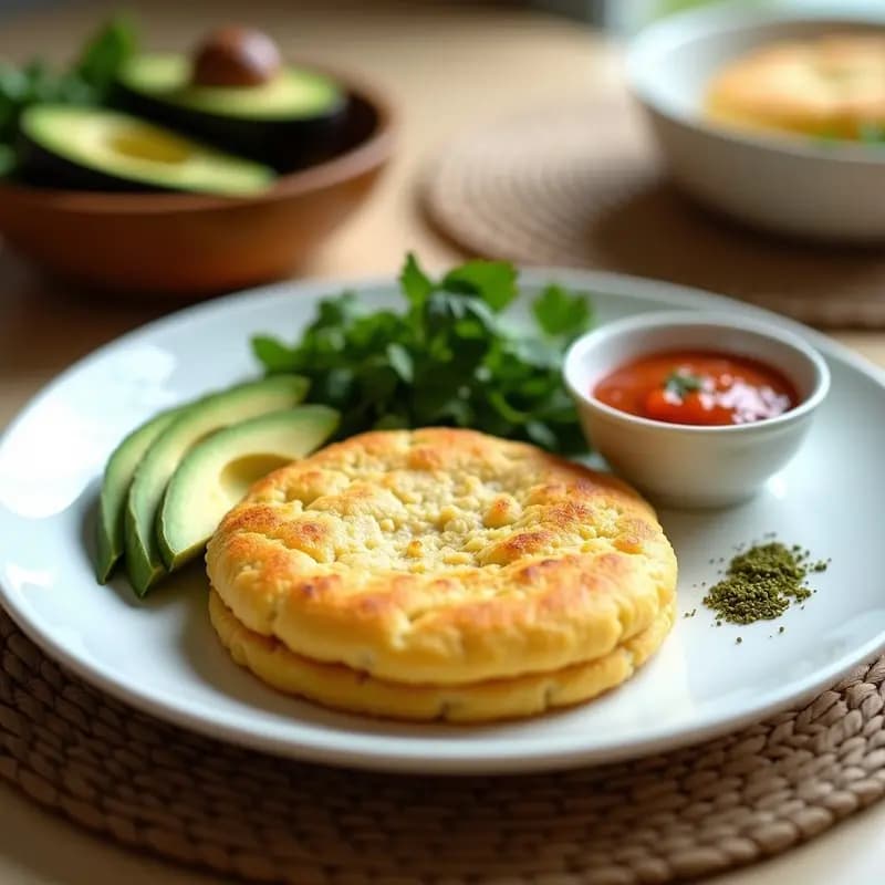 Arepa de Quinoa y Queso de Soja: Receta Colombiana Sin Gluten y Sin Lactosa