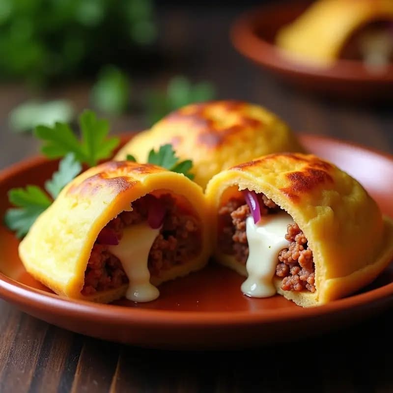 Arepa Rellena de Queso y Chorizo: Receta Venezolana en 15 Minutos con Toque Picante