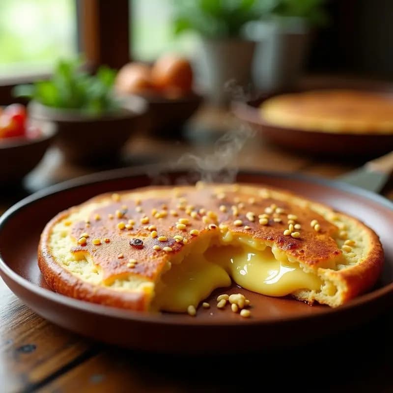 Arepa Venezuela de Queso de Guayaba: Receta Tradicional Sin Horno en Sartén