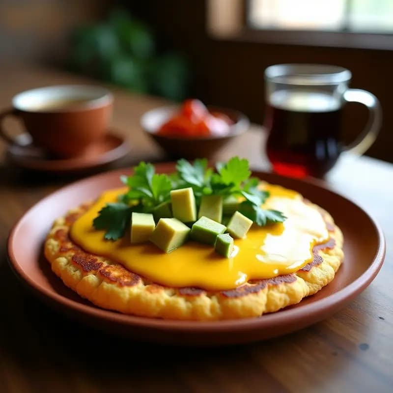 Arepa Dominicana de Yautía y Queso Vegano: Receta Sin Gluten para Desayuno o Cena