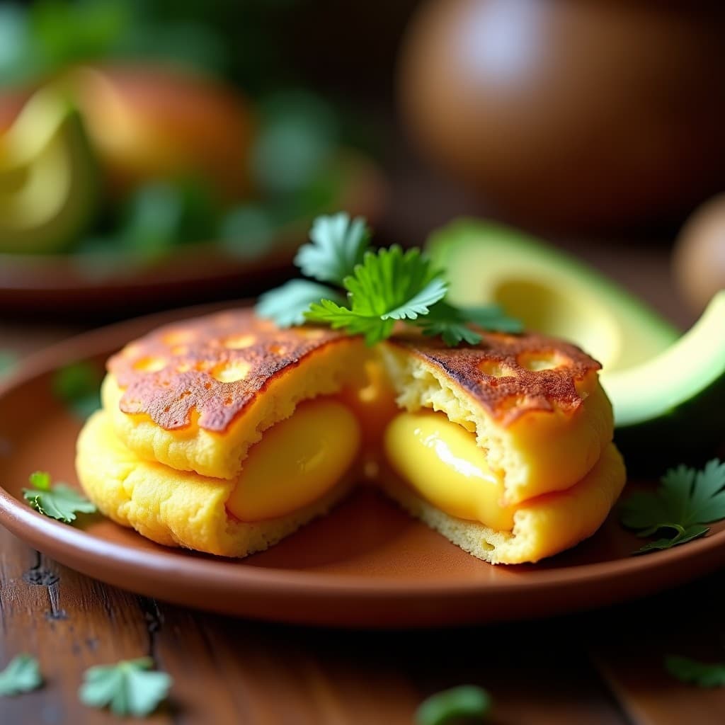 Arepa Venezolana de Yuca Fermentada con Queso de Semillas de Girasol: Receta Sin Gluten y Vegana en 30 Minutos