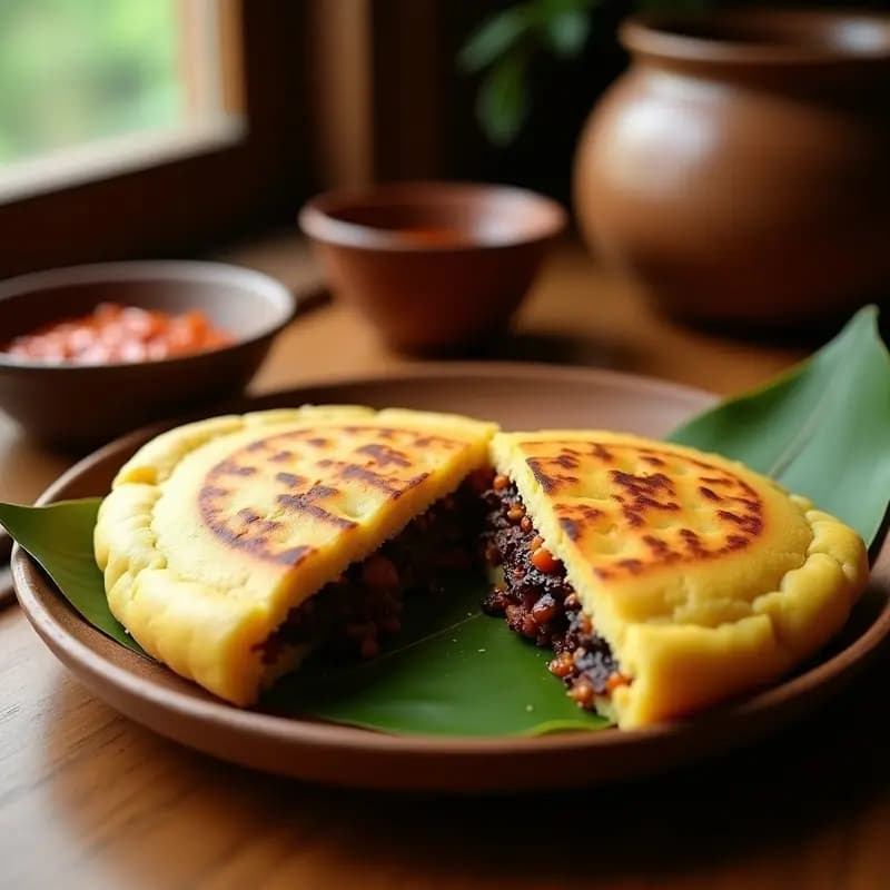Arepa de Yuca Rellena de Hormigas Culonas: Receta Colombiana Auténtica y Energética