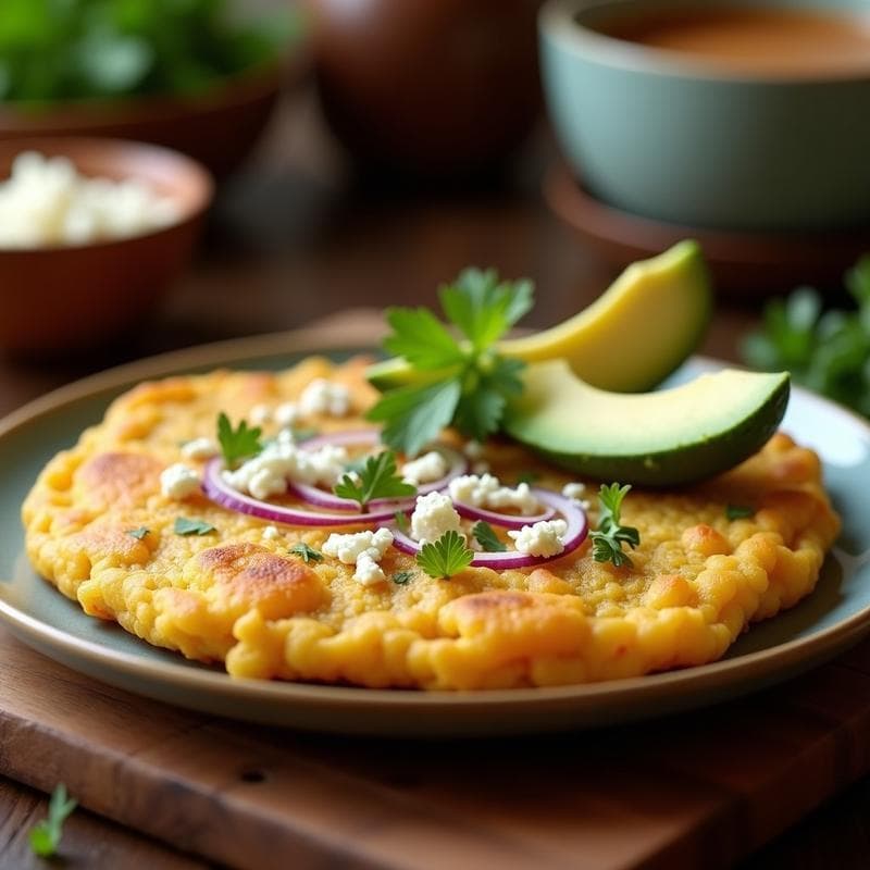 Arepa de Yuca y Queso de Cabra: Receta Colombiana Sin Gluten y Alta en Fibra