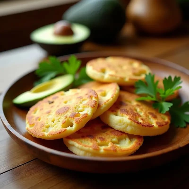 Arepa de Yuca y Queso de Cabra: Receta Colombiana Sin Harina de Trigo y Crujiente