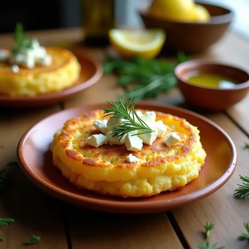 Arepa de Yuca y Queso Feta: Receta Colombiana Sin Gluten con Toque Griego