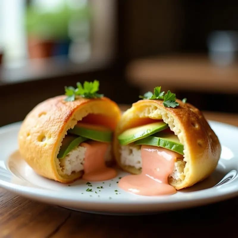 Arepas Rellenas de Cangrejo y Salsa Golf: Receta Venezolana Gourmet en 20 Minutos