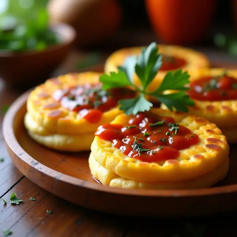 Arepas de Choclo con Queso Fresco y Hvog ao Plumb: Receta Venezolana de Maíz Tierno