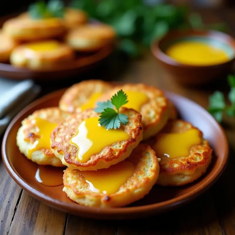 Arepas de Choclo con Queso y Mantequilla: Desayuno Colombiano Dulce y Salado