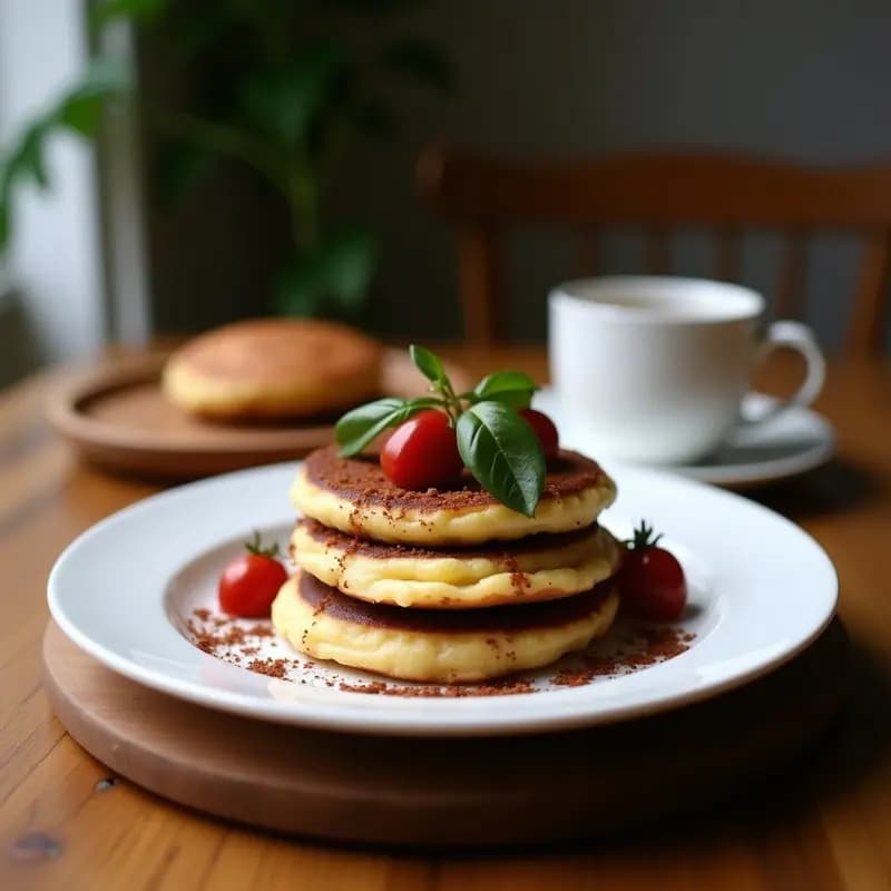 Arepas Venezolanas de Chocolate: Desayuno Dulce Relleno de Queso y Plátano Maduro