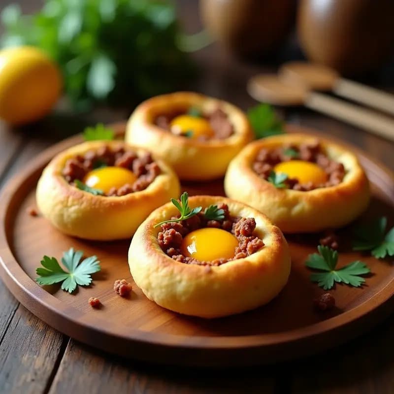 Arepas Colombianas Rellenas de Huevo y Chorizo: Desayuno Tradicional en 20 Minutos