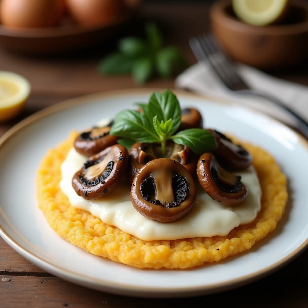 Arepas de Harina de Arroz con Relleno de Champagne y Hongos Shiitake: Receta Venezolana Sin Gluten